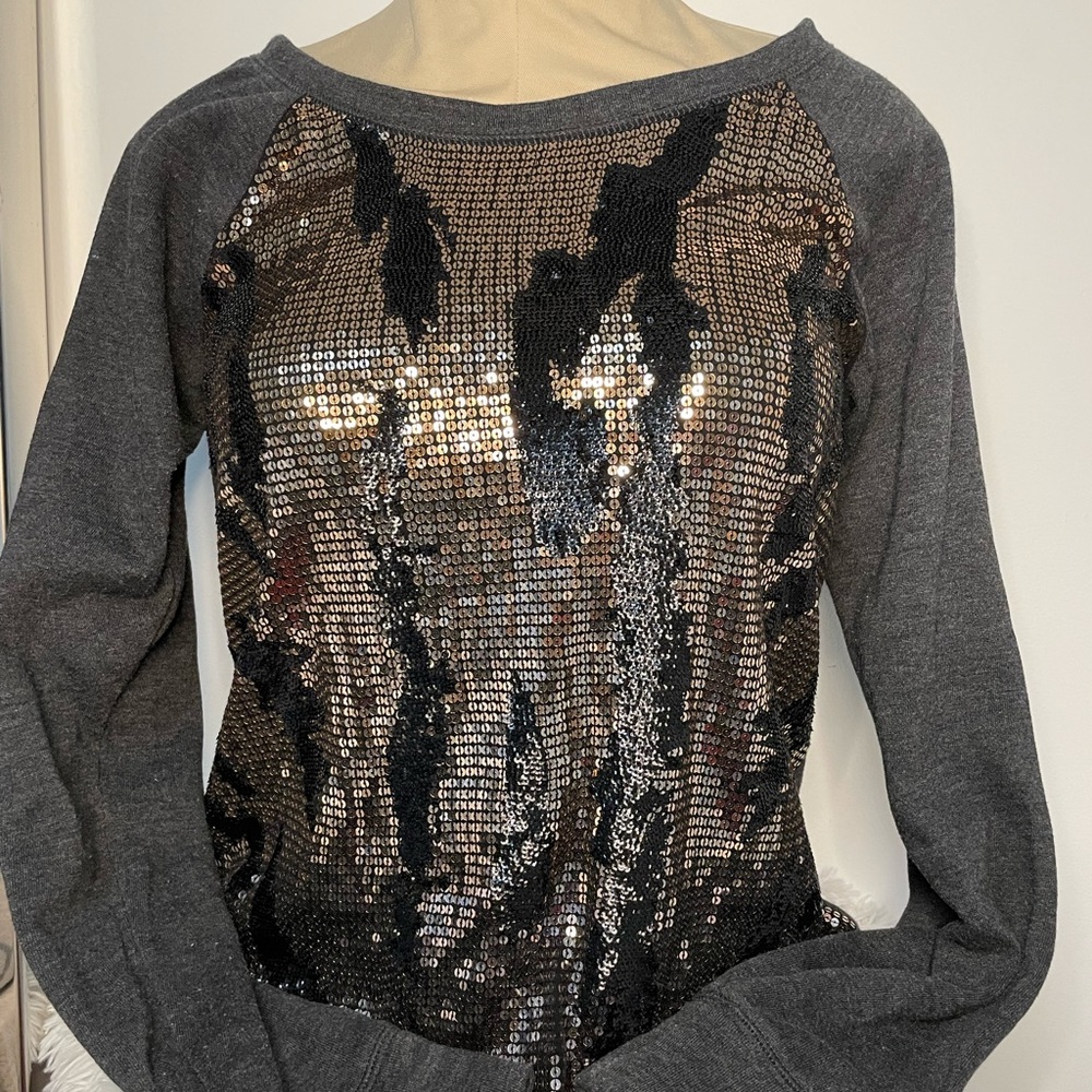 Express sparkly sweater